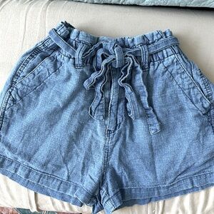 Universal Thread size XS high rise shorts.  Drawstring / elastic / zip waist